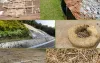 A collage of locations using sediment and erosion control products
